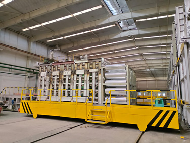 西北鋁20T老式退火爐改造