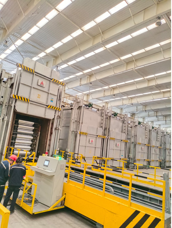 西北鋁20T老式退火爐改造