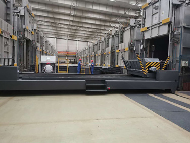 上海神火20T老式退火爐改造